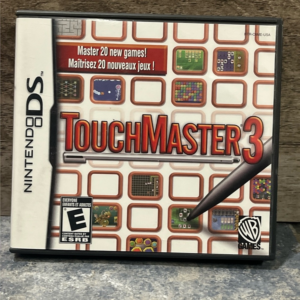 5 for $60 Touch master 3 for the Nintendo Ds